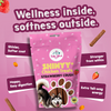 Tails Alive Shinyy+ Strawberry Crush Chicken Chew Sticks for Dogs Dog Treats + Others TailsAlive