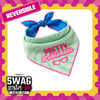 Skatrs Problematic/Polite Reversable Bandana for Cats and Dogs
