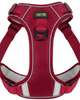 Skatrs Fully Padded Reflective Harness for Dogs & Cats (Maroon) Both-Collar, Leashes, harnesses Skatrs