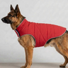 Skatrs Puffer Reversible Jacket for Dogs and Cats (Blue/Red) Both-Clothing & Accessories Skatrs XXL: 35-38 in Chest