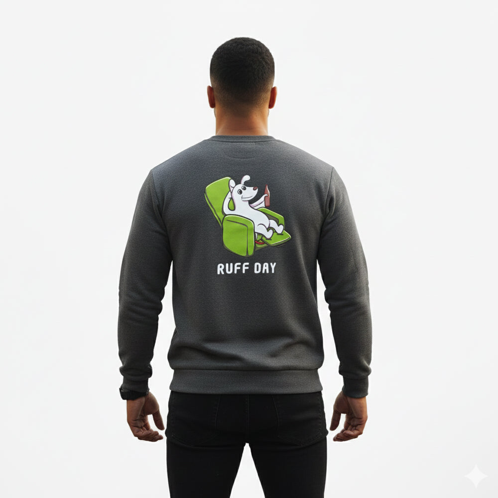 Dog Parent Sweatshirt For Men and Women (Dark Grey) Pet Parent-Clothing & Accessories Skatrs