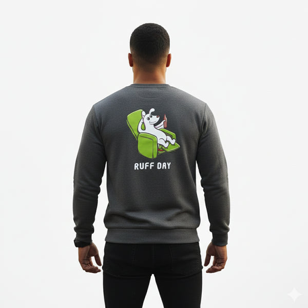 Dog Parent Sweatshirt For Men and Women (Dark Grey)