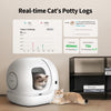 Petkit PuraMax2 Automatic Self Cleaning App Controlled 2.4G WiFi Litter Box for Cats (White) Litter Supplies Petkit Dropship