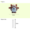 Talking Dog Club Tiger Bouncy Ball Toy for Dogs (Brown) Dogs-Toys Talking Dog Club Dropship