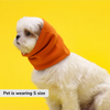 Skatrs Sound Protection Ear Muffs for Dogs and Cats (Orange) Both-Clothing & Accessories Skatrs