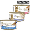 Applaws Tuna, Prawns, Fish, Crab Combo Wet Food Cat Cats-Wet Food Applaws 3x75g