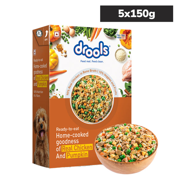Drools Tetra Pack Real Chicken Pumpkin Dog Fresh Food