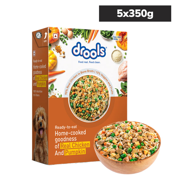 Drools Tetra Pack Real Chicken Pumpkin Dog Fresh Food