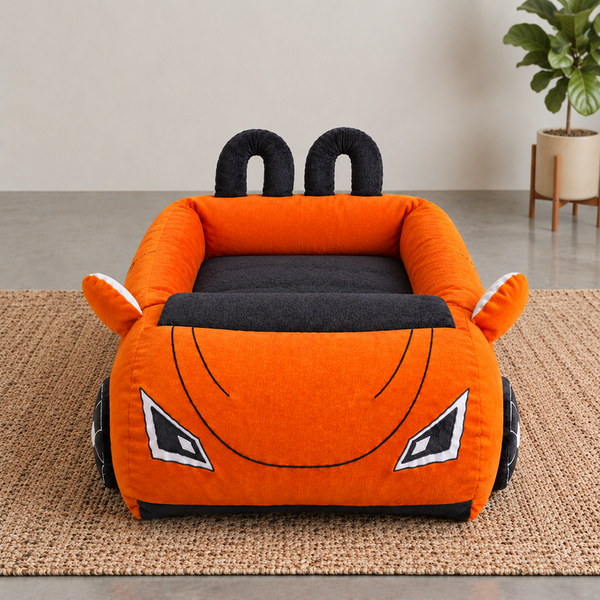 Pets Way Furrari Car Bed for Small Dogs (Neon)