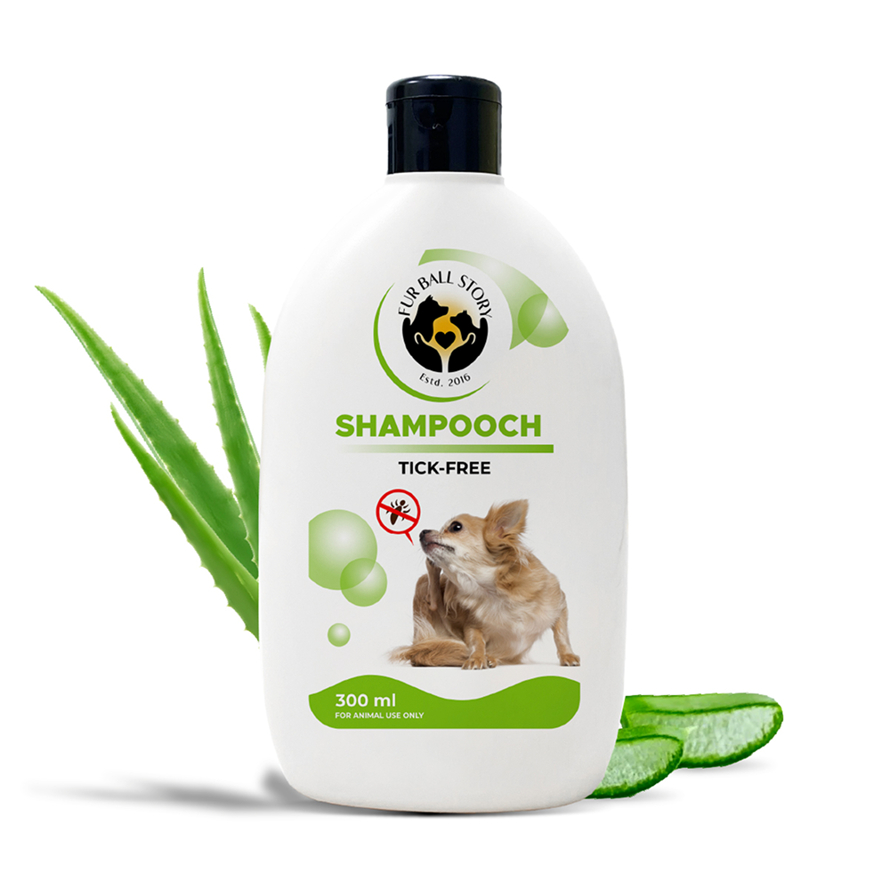 FurBall Story Shampooch Tick Free Shampoo for Dogs Dogs-Grooming Supplies Furball Story 300mL