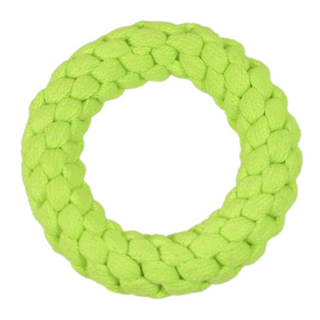 Skatrs Knotted Ball, Ring, Sandal and Carrot Shaped Rope Chew Toy for Dogs and Cats Combo