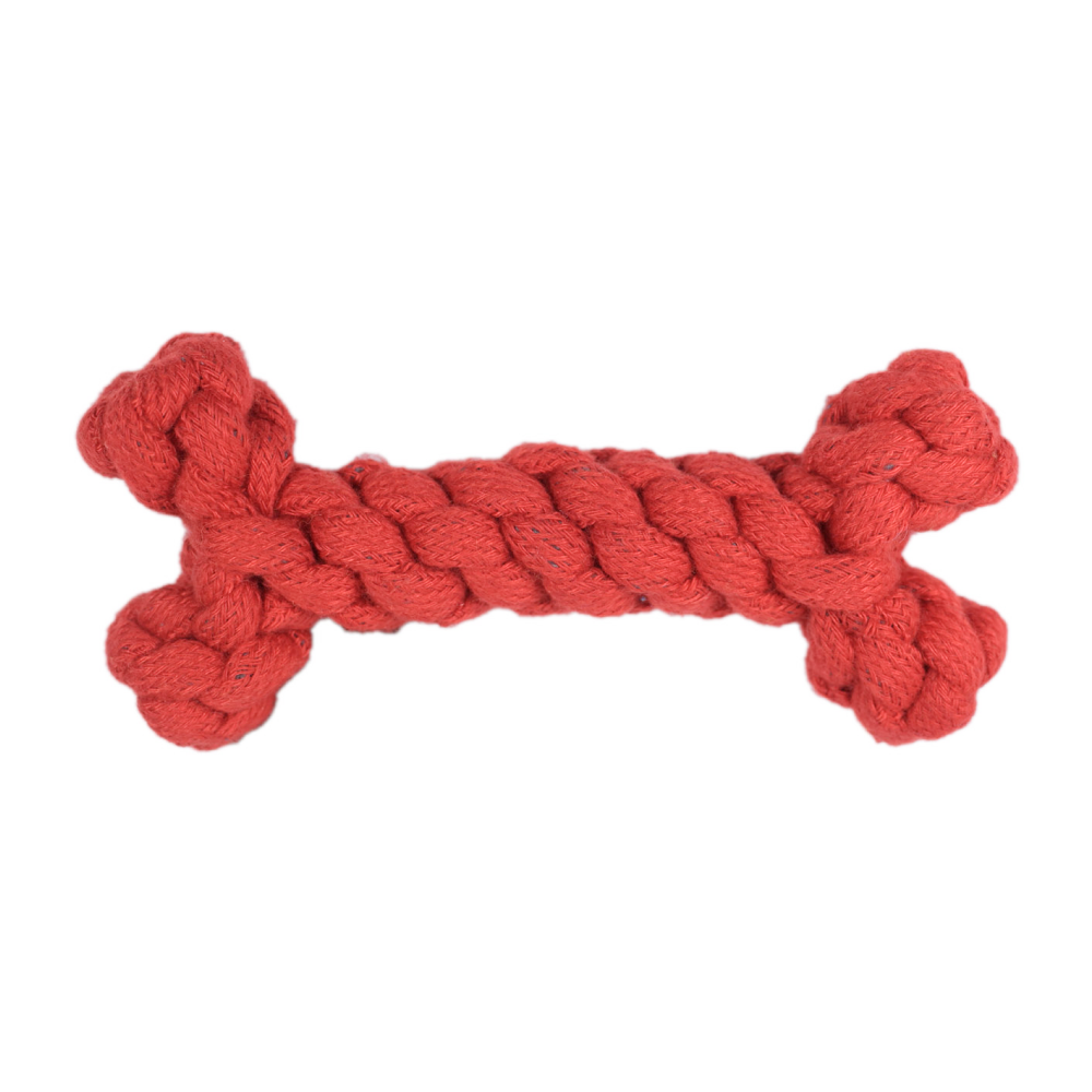 Skatrs Ball, Bone Shaped and Knotted Ball with Handel 3 in 1 Combo Rope Chew Toy for Dogs and Cats