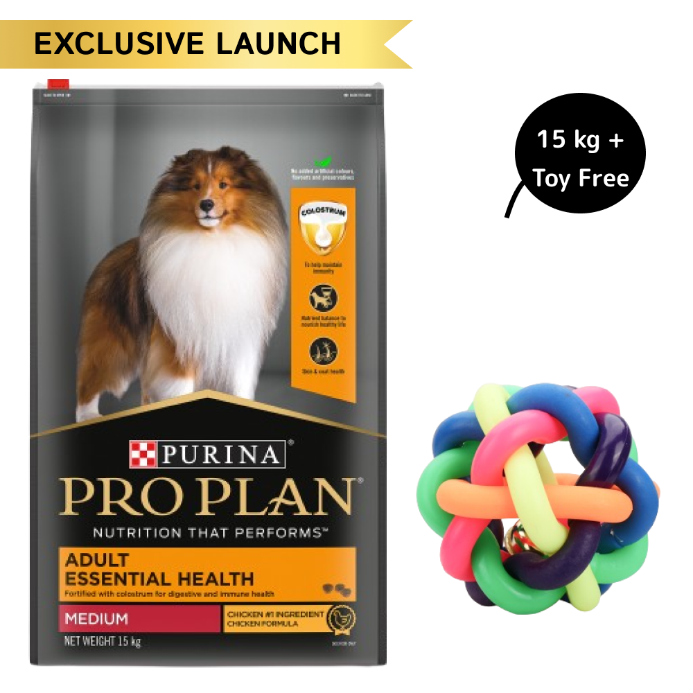 Pro Plan Chicken Medium Breed Adult Dog Dry Food (New Improved Formula)