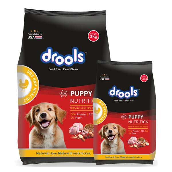 Drools Chicken and Egg Puppy Dog Dry Food