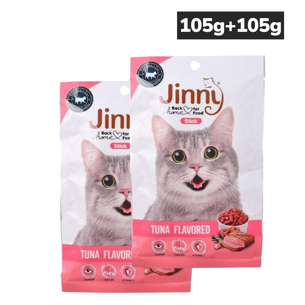 Jinny Tuna Cat Treat (Buy 1 Get 1 Free) Cats-Treats & Others Jinny 105g+105g