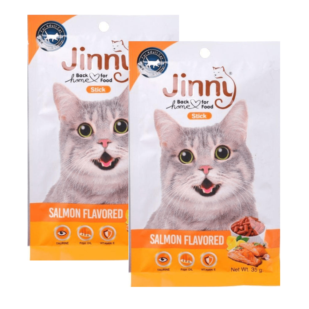 Jinny Salmon Cat Treat Cats-Treats & Others Jinny 2x35g
