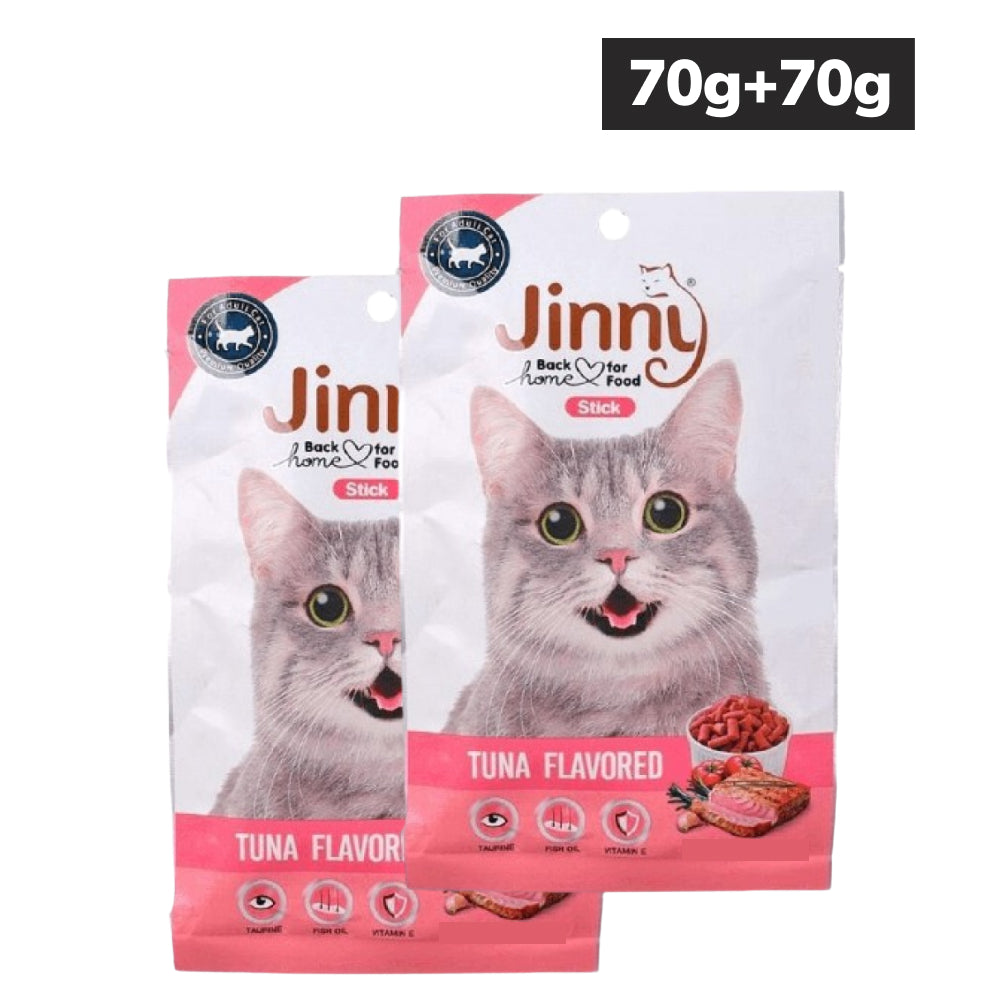 Jinny Tuna Cat Treat (Buy 1 Get 1 Free) Cats-Treats & Others Jinny 70g+70g
