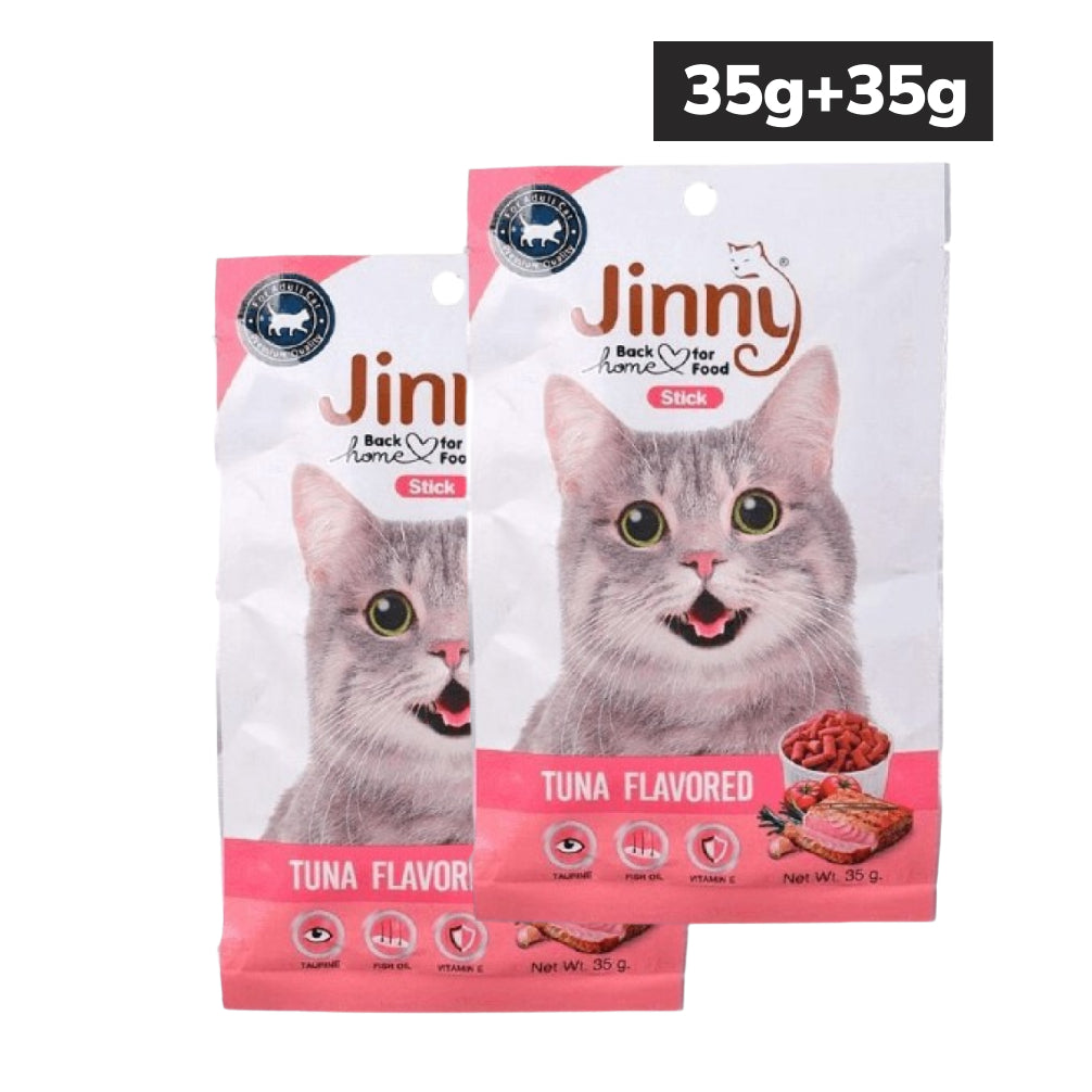 Jinny Tuna Cat Treat (Buy 1 Get 1 Free) Cats-Treats & Others Jinny 35g+35g
