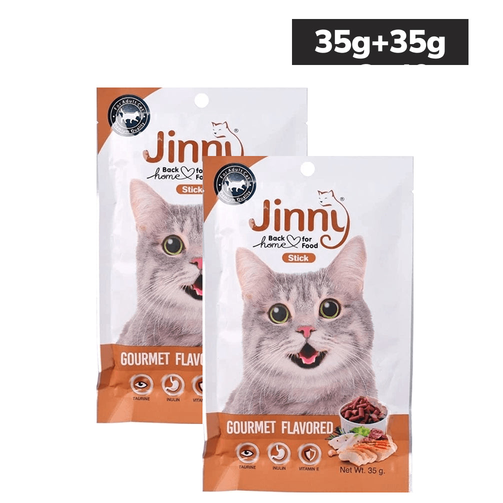 Jinny Gourmet Cat Treats (Buy 1 Get 1 Free) Cats-Treats & Others Jinny 35g+35g