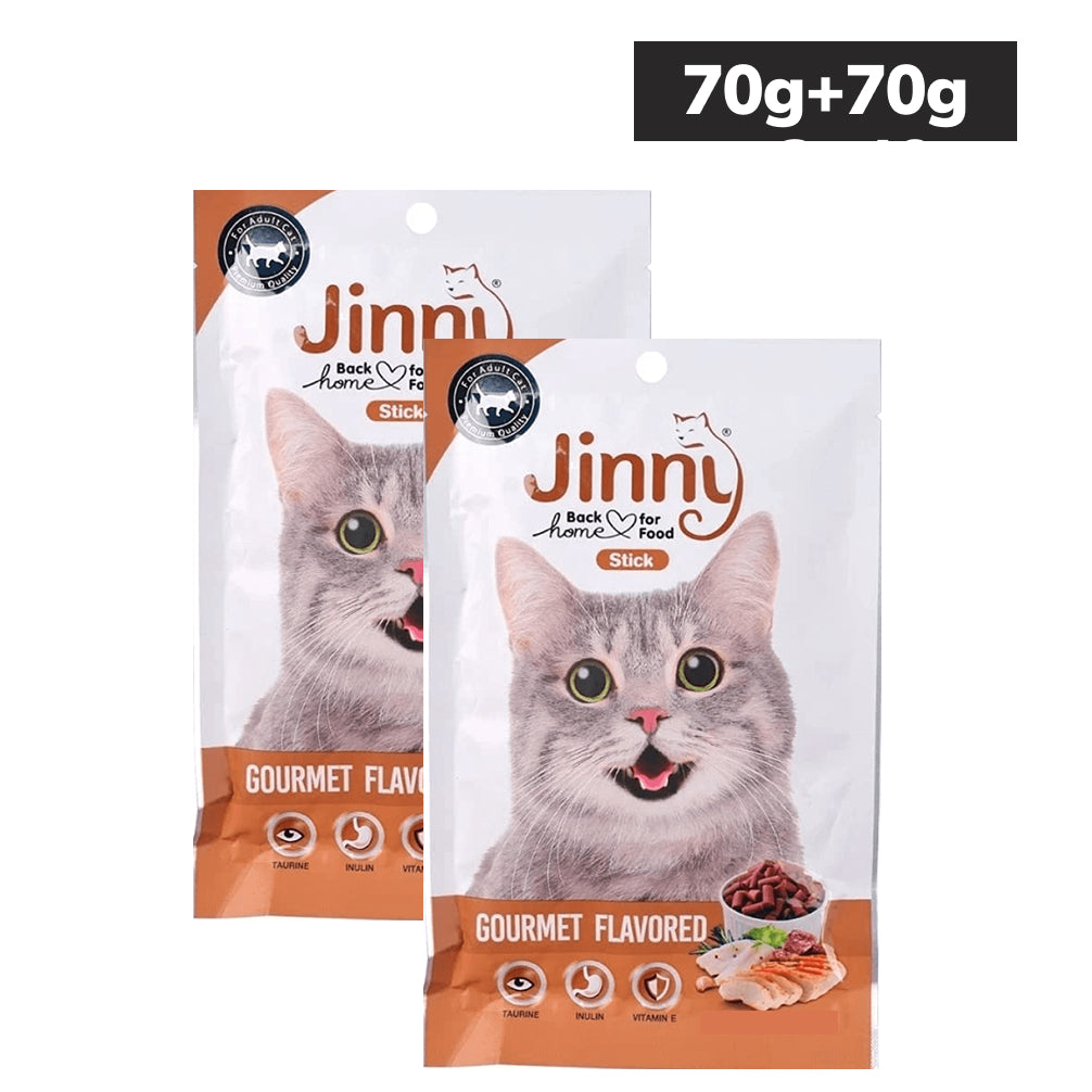 Jinny Gourmet Cat Treats (Buy 1 Get 1 Free) Cats-Treats & Others Jinny 70g+70g