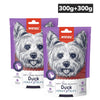 Wanpy Oven Roasted Soft Duck Jerky Strips Dog Treats (Buy 1 Get 1 Free) Dog Treats + Others Wanpy 300g+300g