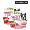JerHigh Panna Cotta Chicken with Cranberry Mousse Dog Wet Food (Buy 1 Get 1 Free) Dogs-Wet Food Jerhigh 24x70g+24x70g