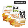 JerHigh Panna Cotta Chicken with Pumpkin Mousse Dog Wet Food (Buy 1 Get 1 Free) Dogs-Wet Food Jerhigh 24x70g+24x70g