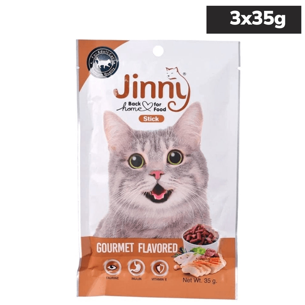 Jinny Gourmet Cat Treats Cats-Treats & Others Jinny 3x35g