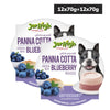 JerHigh Panna Cotta Chicken with Blueberry Mousse Dog Wet Food (Buy 1 Get 1 Free) Dogs-Wet Food Jerhigh 12x70g+12x70g