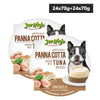 JerHigh Panna Cotta Chicken with Tuna Mousse Dog Wet Food (Buy 1 Get 1 Free) Dogs-Wet Food Jerhigh 24x70g+24x70g
