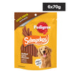 Pedigree Schmackos Stix Grilled Liver Flavour Adult Dog Treat Dog Treats + Others Pedigree 6x70g