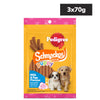 Pedigree Schmackos Stix Milk & Egg Flavour Puppy Dog Treat Dog Treats + Others Pedigree 3x70g