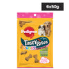 Pedigree Tasty Bites Chicken & Mixed Veggies Flavour Puppy Chewy Treats Dog Treats + Others Pedigree 6x50g
