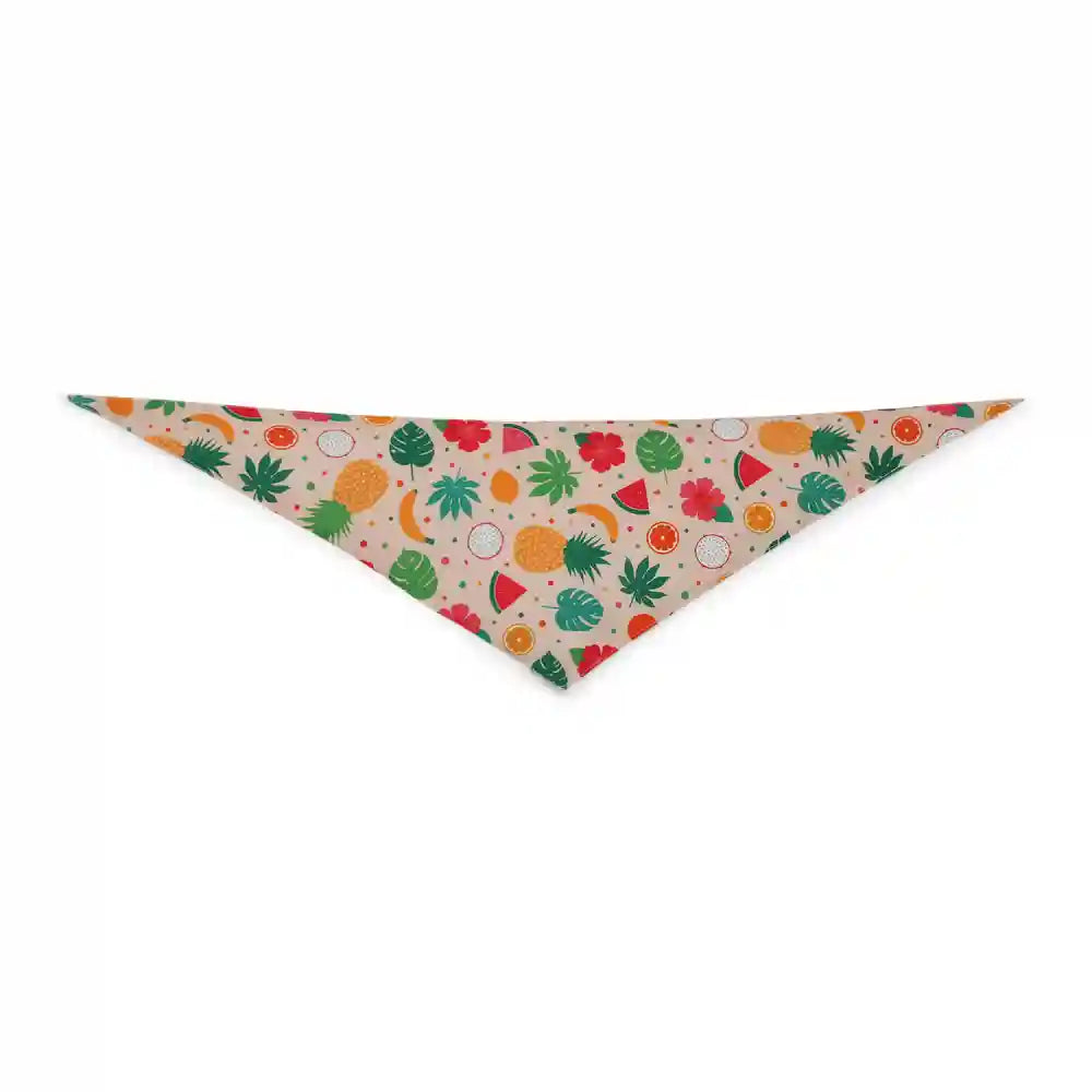 15buttons Tropical Fruits Bandana for Dogs Dogs-Clothing & Accessories 15buttons Dropship S