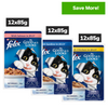 Purina Felix with Sardine, Chicken and Salmon in Jelly Complete and Balanced Adult Cat Wet Food Cats-Wet Food Felix 36x85g