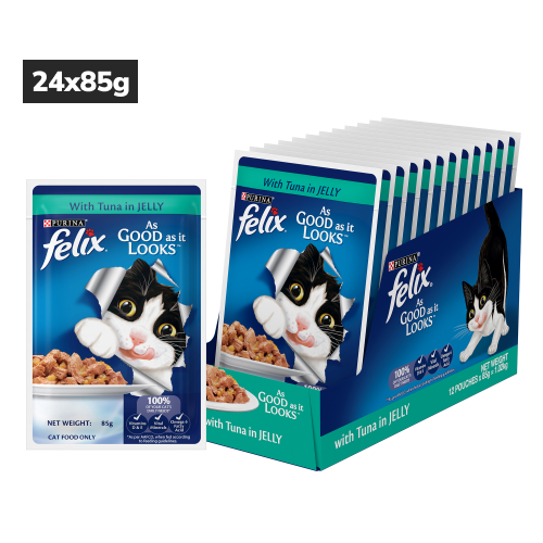 Purina Felix Tuna with Jelly Adult Cat Wet Food