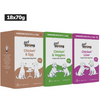 PetStrong Premium Wet Food Variety Pack Combo for Dogs Dogs-Wet Food PetStrong 18x70g
