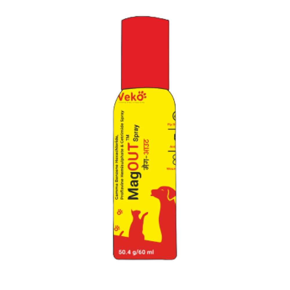 Veko Magout Spray for Dogs and Cats Both-Pharmacy Veko Pharmacy 60ml