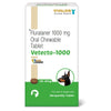 Vivaldis Vetecto 1000 (Fluralaner) chewable Tick & Flea tablet for Dogs (1 Chewable tab) Dogs-Pharmacy Vivaldis Pharmacy 20kg - 40kg (1 Tab)