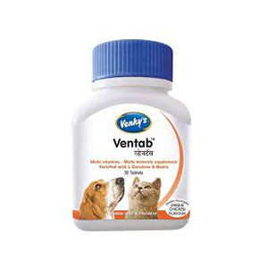 Venkys Ventab Multivitamin Supplements for Dogs and Cats
