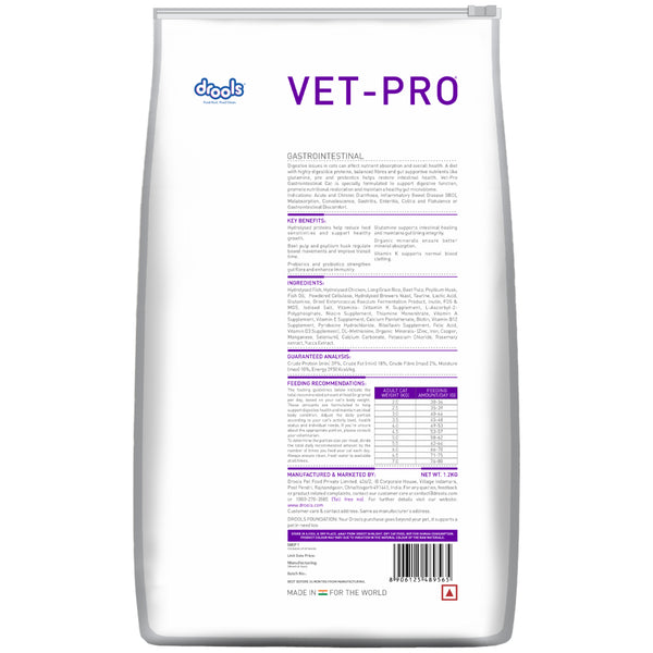 Drools VET PRO Gastro Cat Dry Food