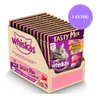 Whiskas Chicken With Salmon Wakame Seaweed and Tuna with Kanikama and Carrot in Gravy Tasty Mix Adult Cat Wet Food Combo Cats-Wet Food Whiskas