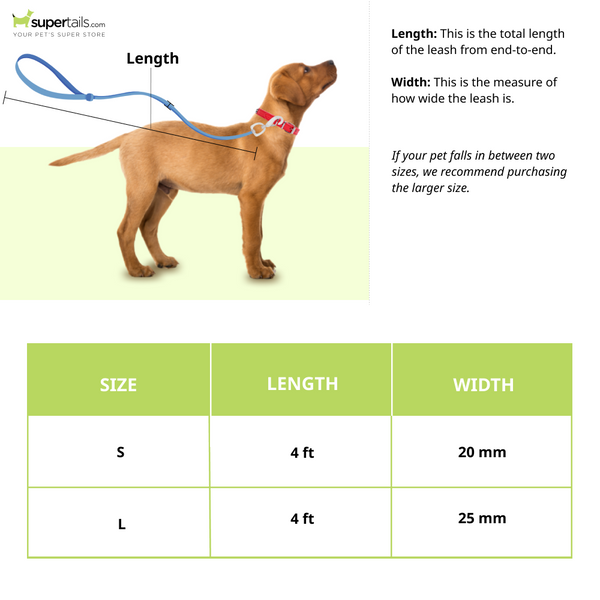 Zoomiez Fluid Printed Leash for Dogs
