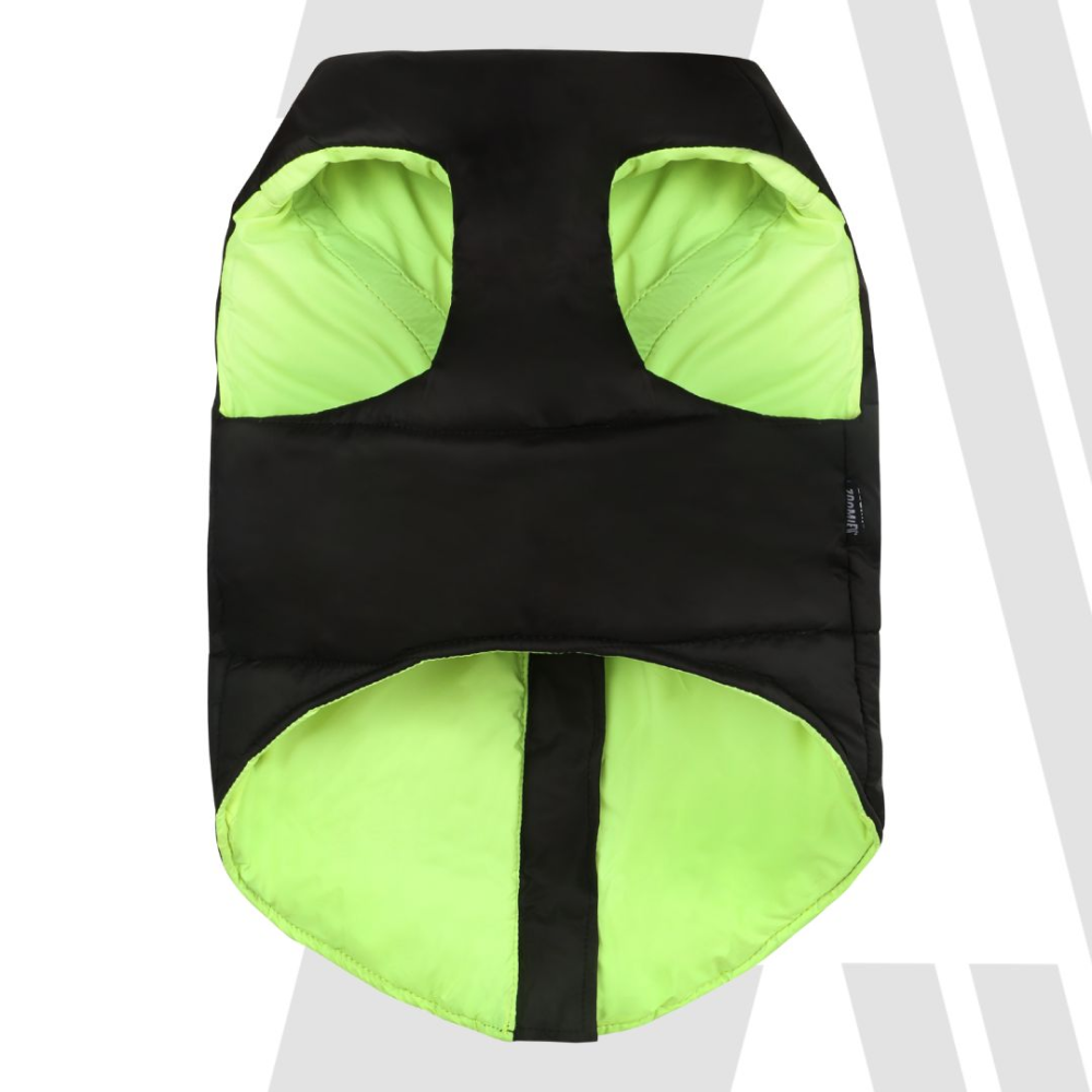 Zoomiez Ultimate Jacket With Built in Harness for Dogs (Black/Neon) Dogs-Clothing & Accessories Zoomiez