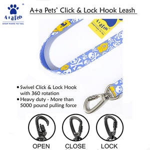 A Plus A Pets Leash in Pirate Design for Dogs