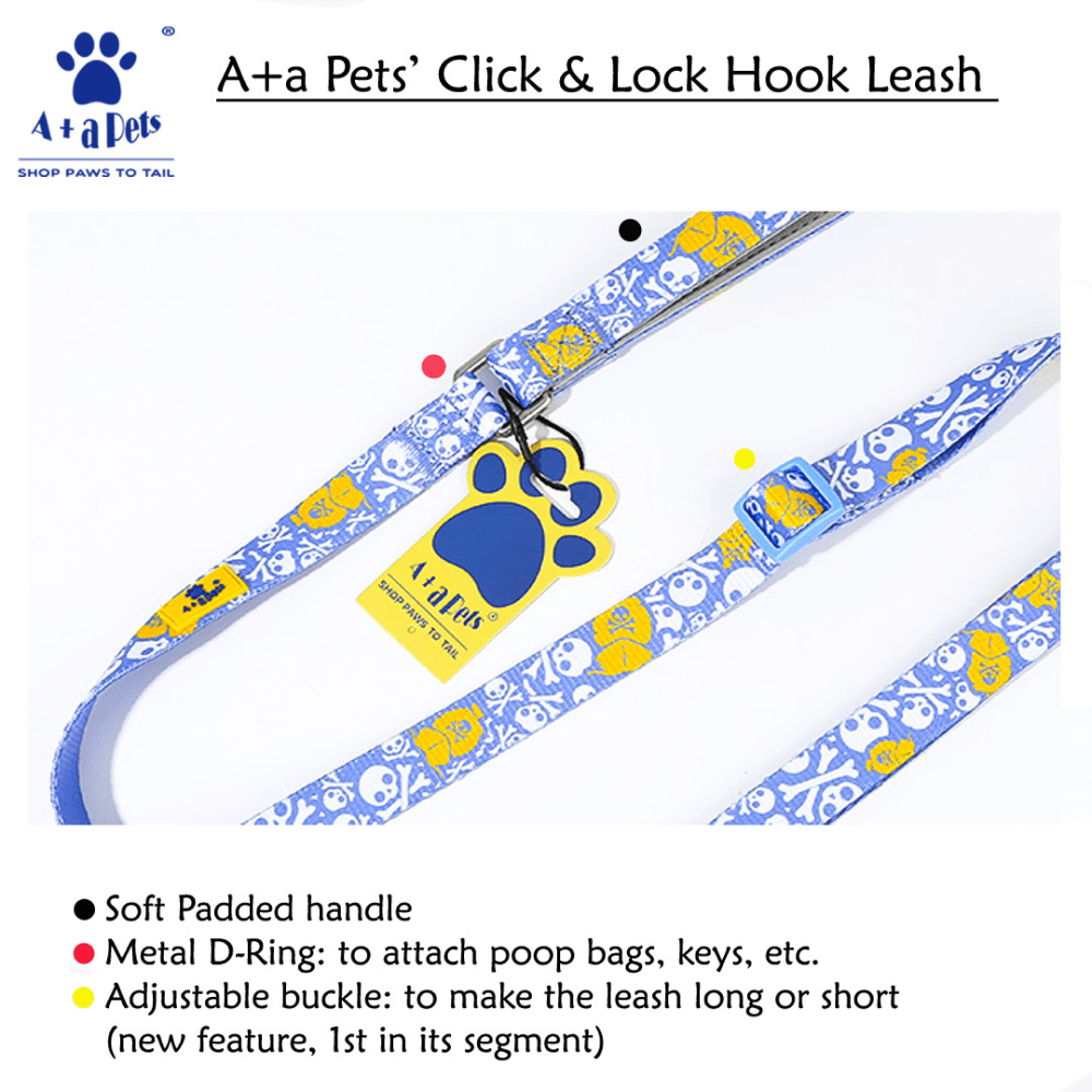 A Plus A Pets Leash in Pirate Design for Dogs