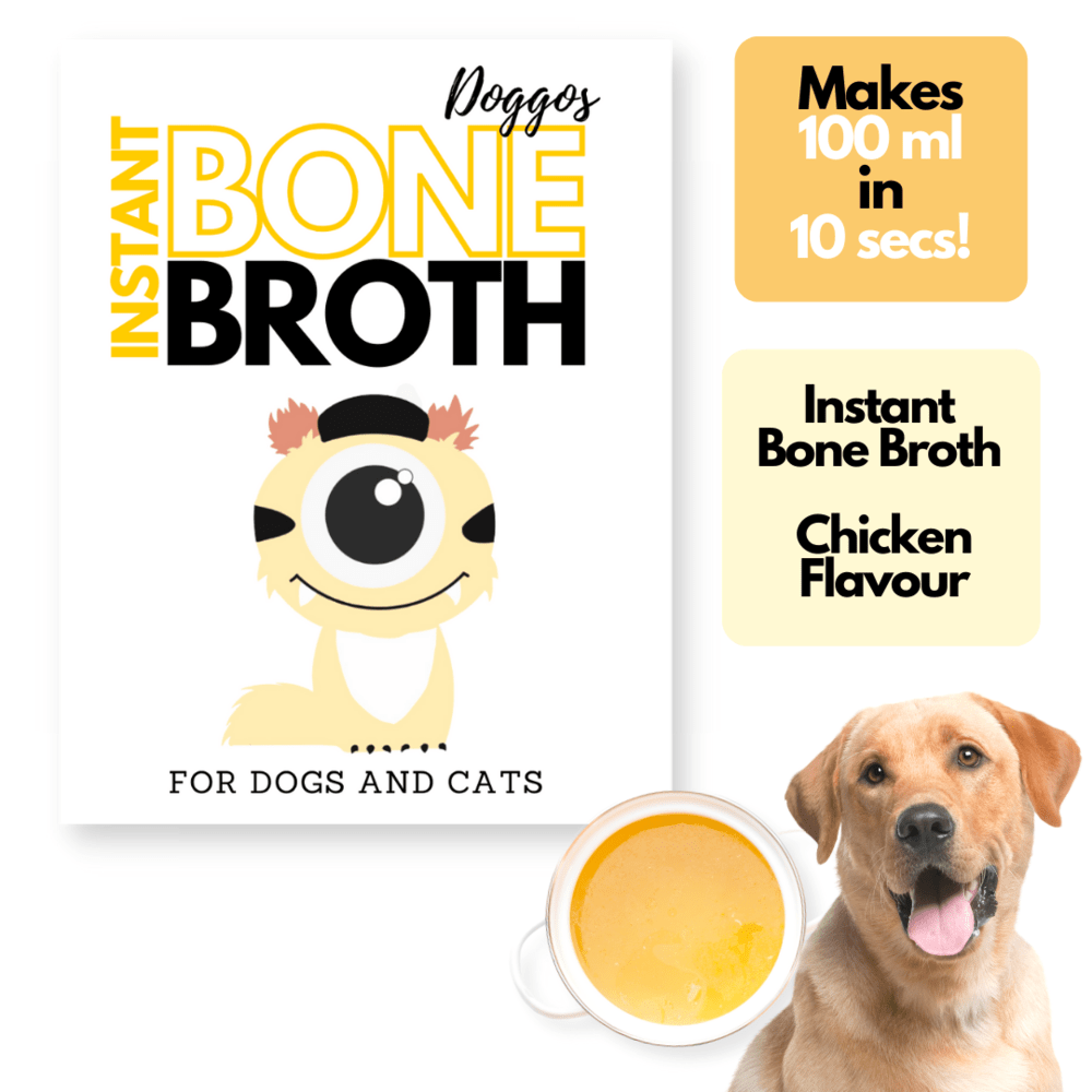 Doggos Instant Chicken Bone Broth for Dogs and Cats Dog Treats + Others Doggos