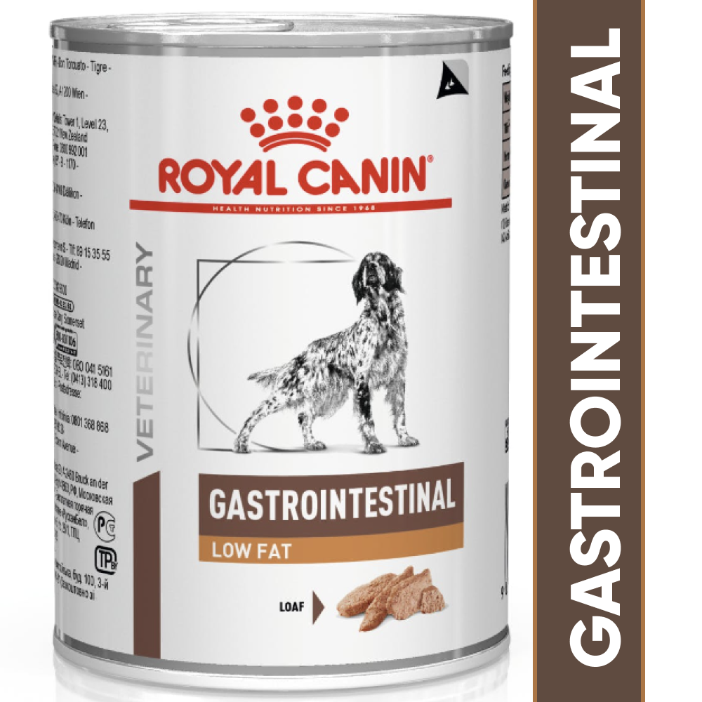 Royal Canin Intestinal Low Fat Loaf Canned Wet Dog Food