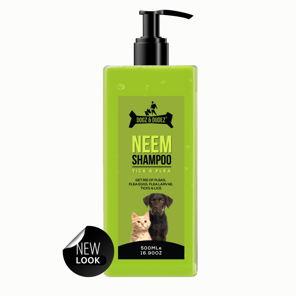 Buy DOGZ DUDEZ Natural Neem Anti Tick and Flea Shampoo for Dogs