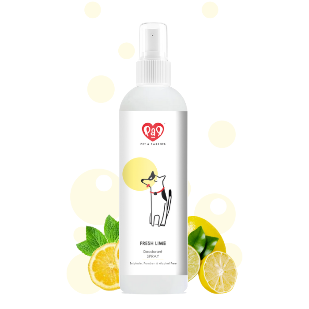 Pet And Parents Fresh Lime Deodorant Spray for Dogs and Cats